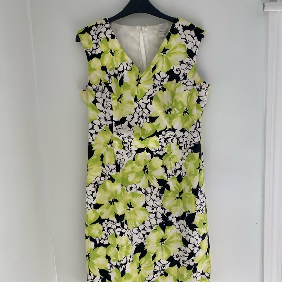 Precis printed jersey floral dress size 10 - Picture 4 of 8